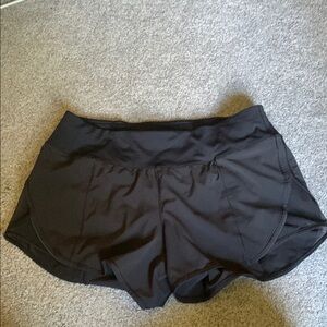 Lululemon Athletica Black Athletic Shorts